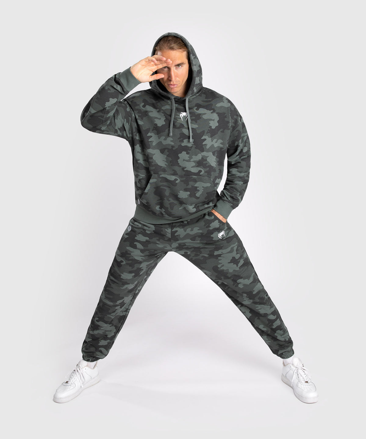Venum Vortex XL Sudadera Con Capucha para Hombre - Camuflaje Caqui