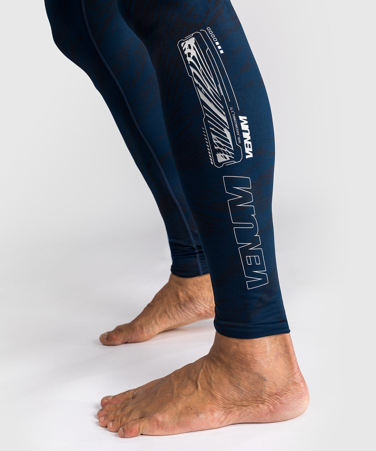 Leggings Performance pour Hommes UFC Fusion by Venum Fight Week - Bleu Océanique