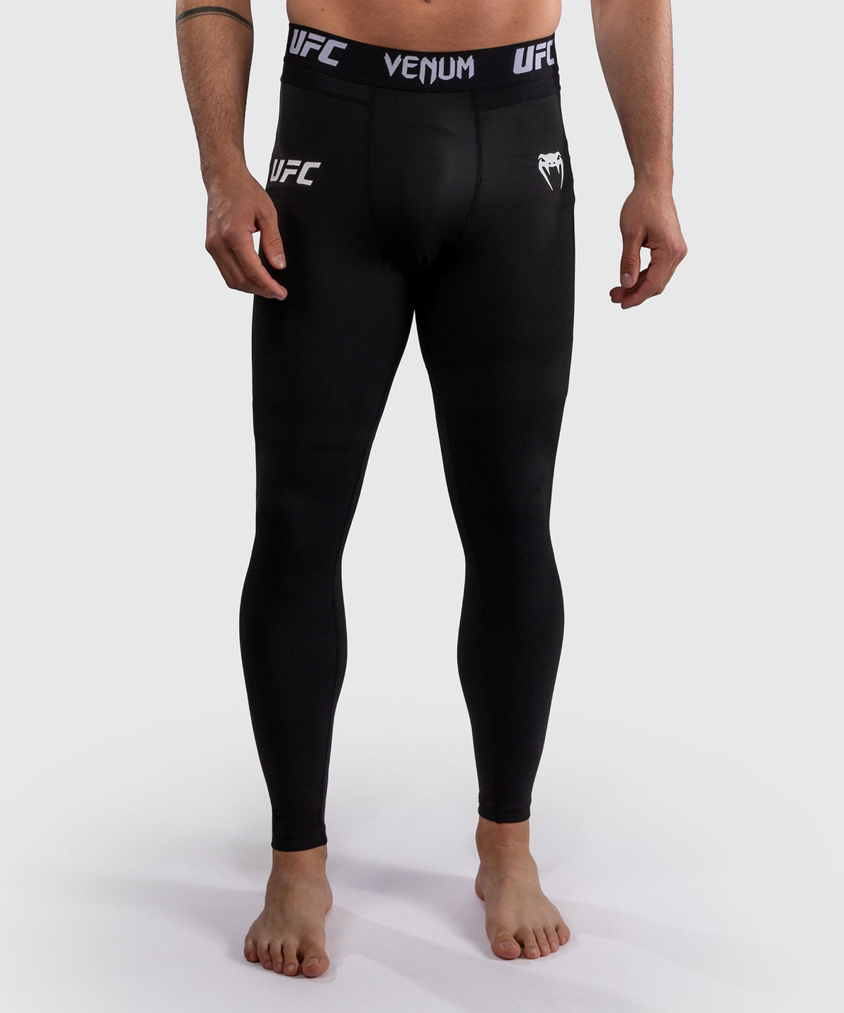 Venum UFC Unity by Venum Authentic Fight Week Pantalón de Compresión Técnico para Hombre - Negro