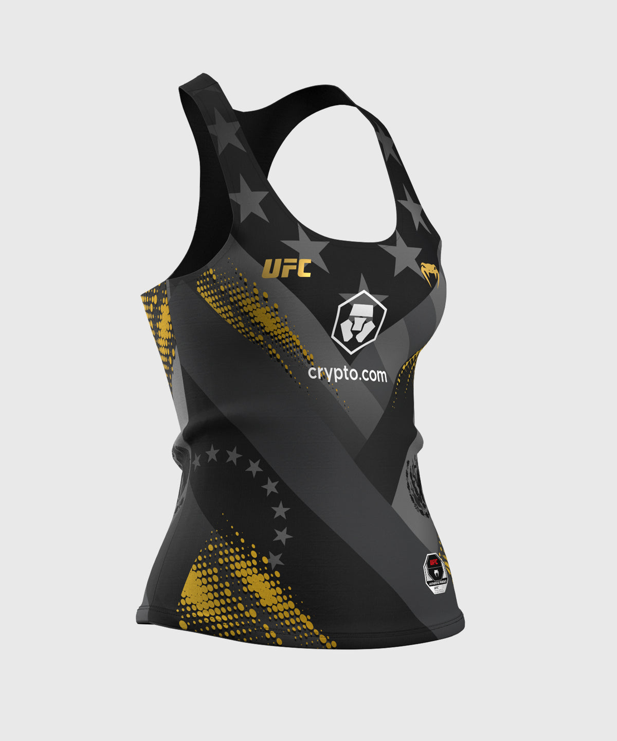 UFC by Venum Julianna Peña Reggiseno sportivo lungo da donna - Nero