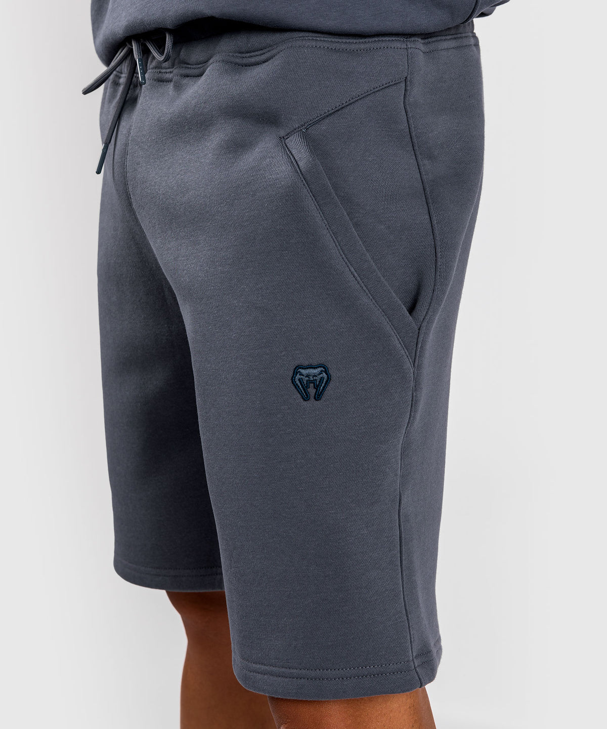 Venum Silent Power Pantalón Corto de Algodón - Azul Marino 