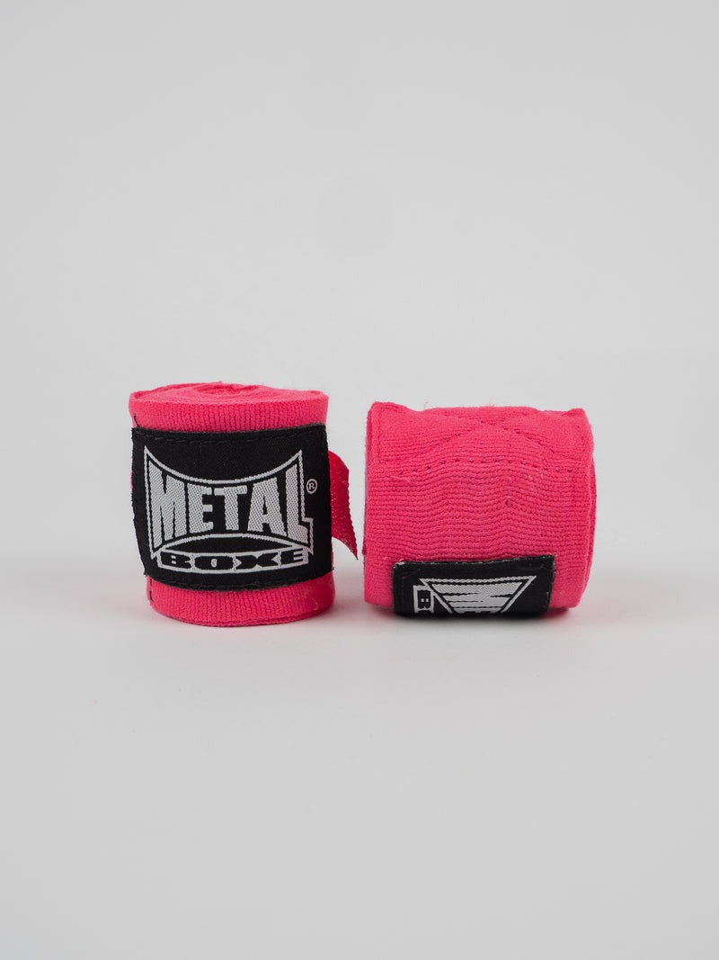 Bandages de boxe Metal Boxe 2,5m - Rose
