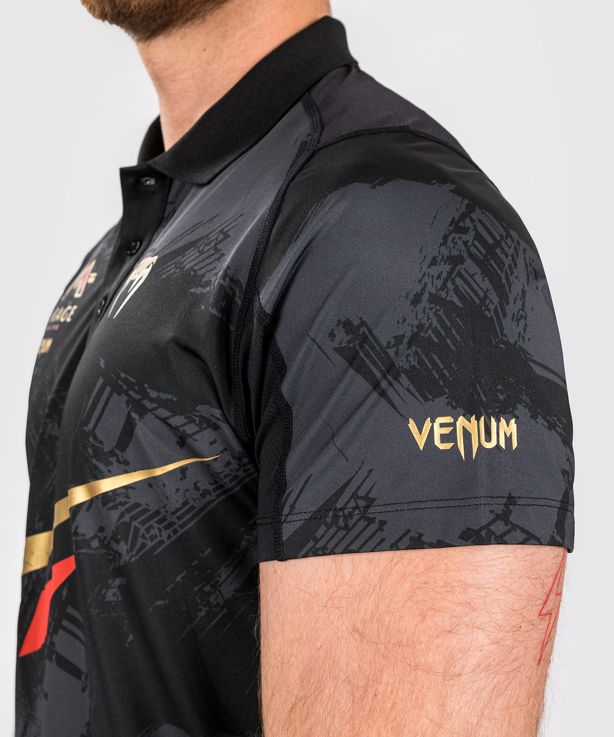 Venum x Mirage Polo - Negro/Oro