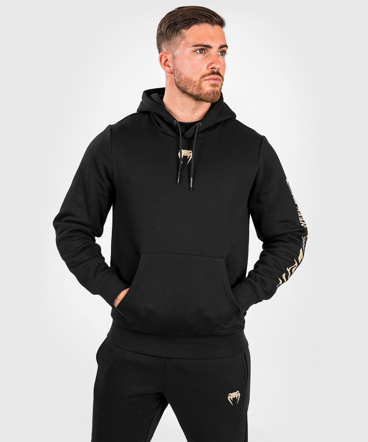 Sweatshirt à capuche pour Hommes UFC Adrenaline by Venum Fight Week - Noir
