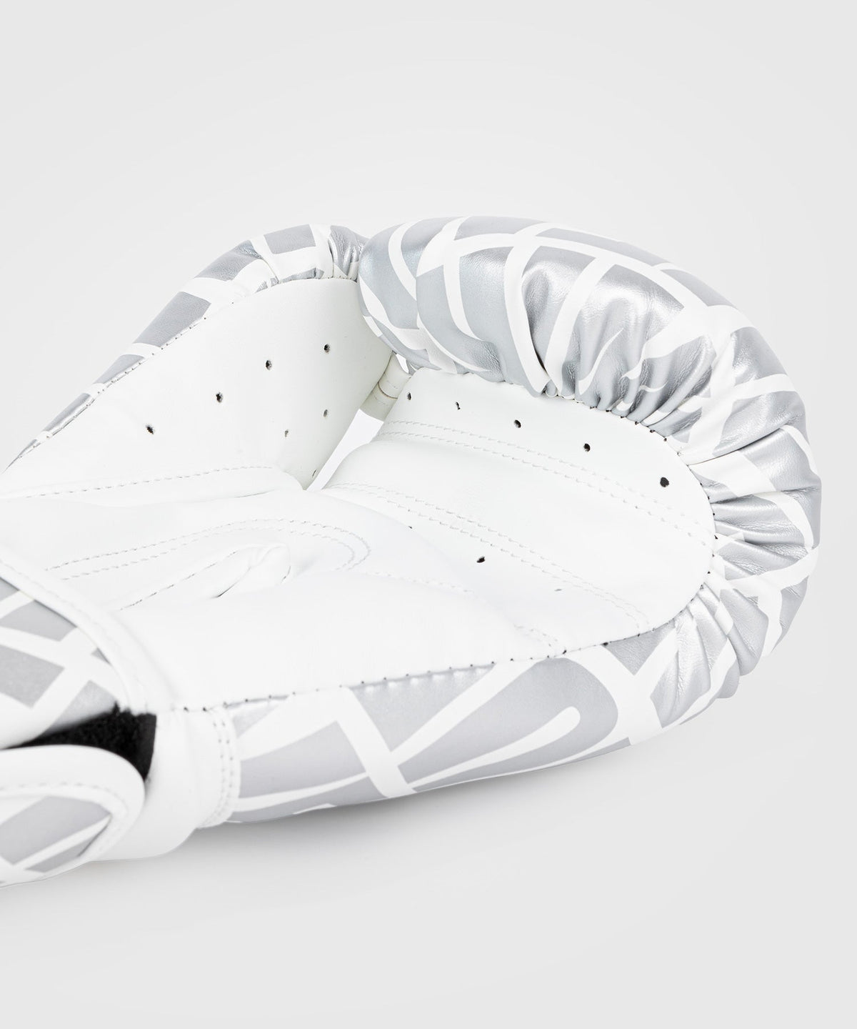 Gants de boxe Venum Contender 1.5 XT pour enfants - Blanc/Argent