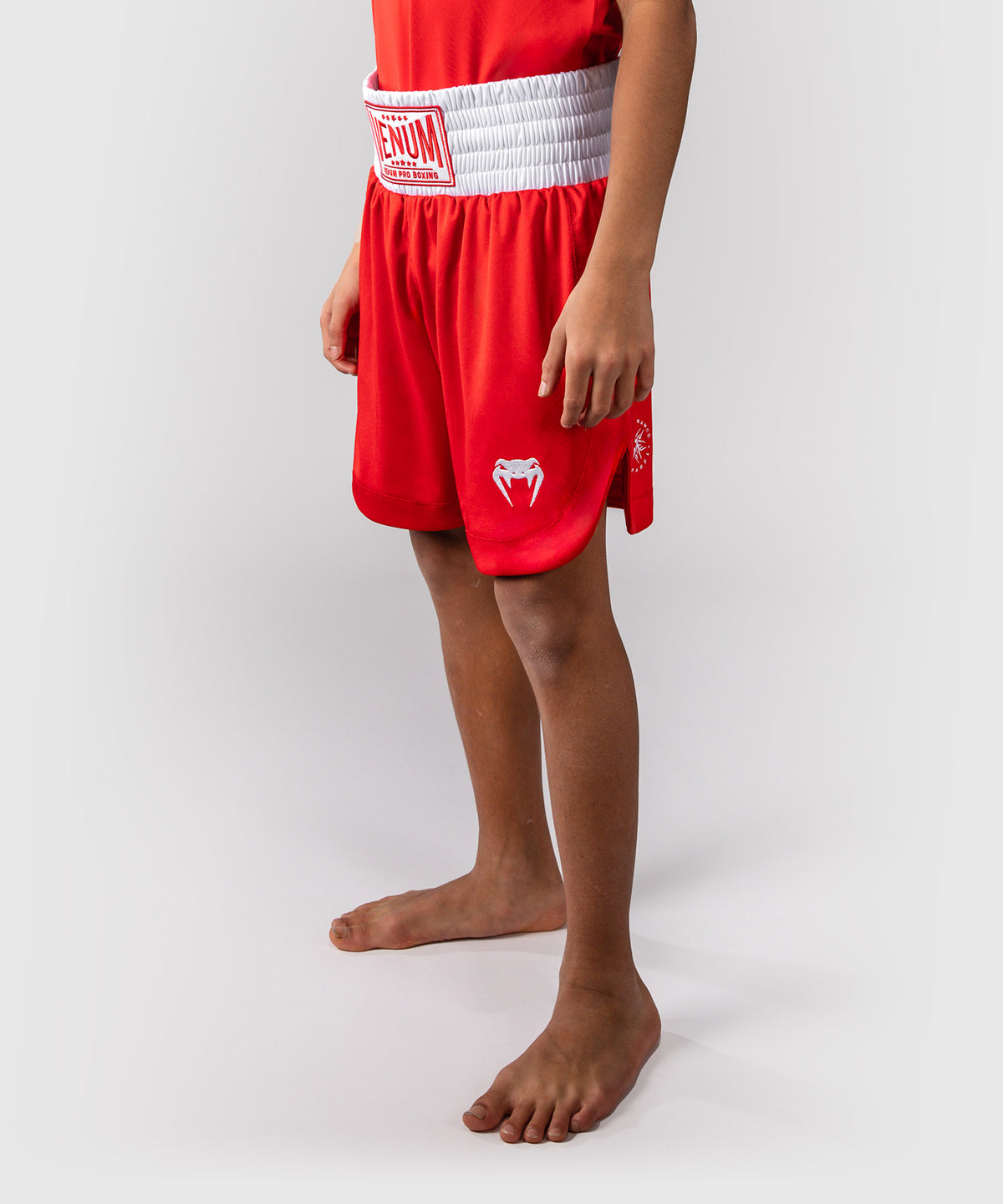 Venum Classic Youth Boxing Shorts - Fire Red