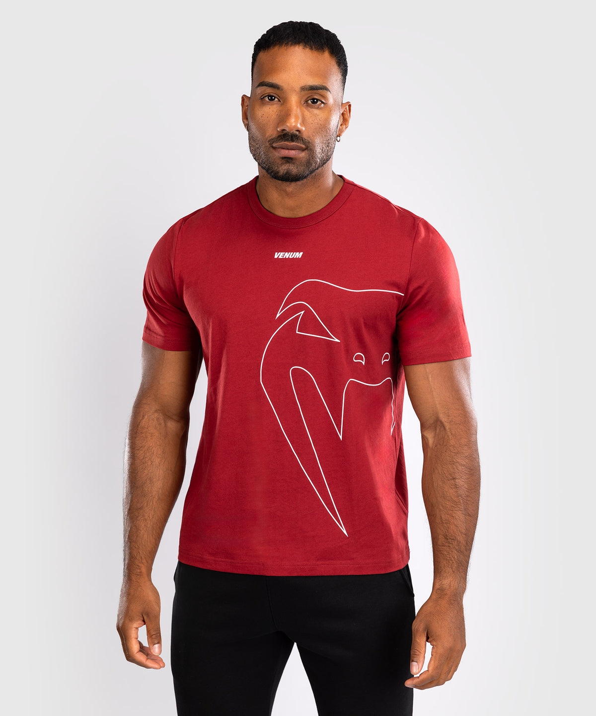 Venum Giant Connect T-Shirt - Rot Karmin