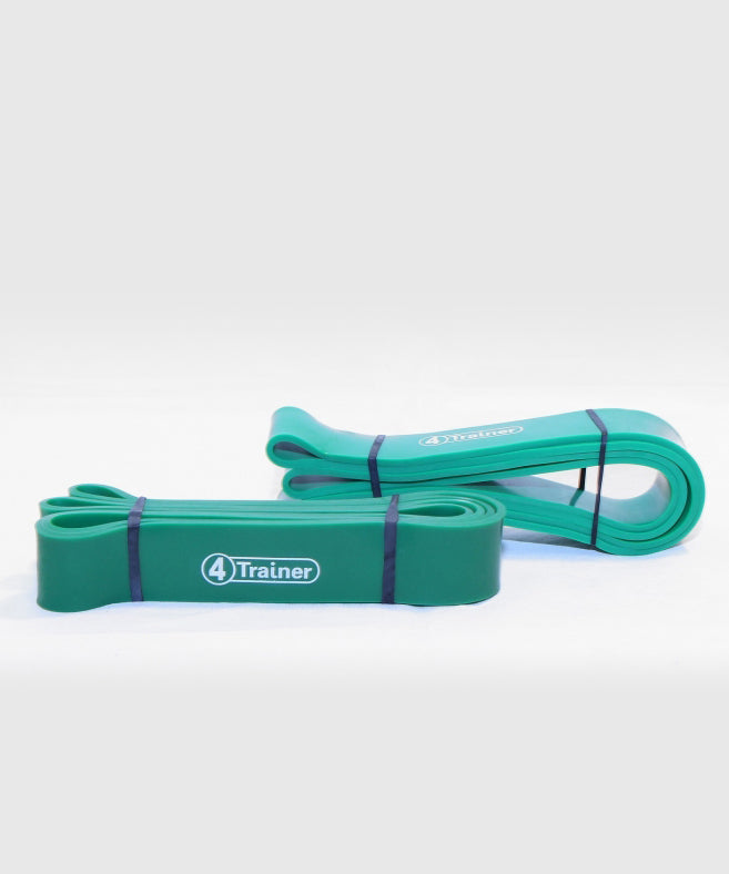 4Trainer Powerband Banda Elástica Fuerte Resistencia 15 a 23kg - Verde