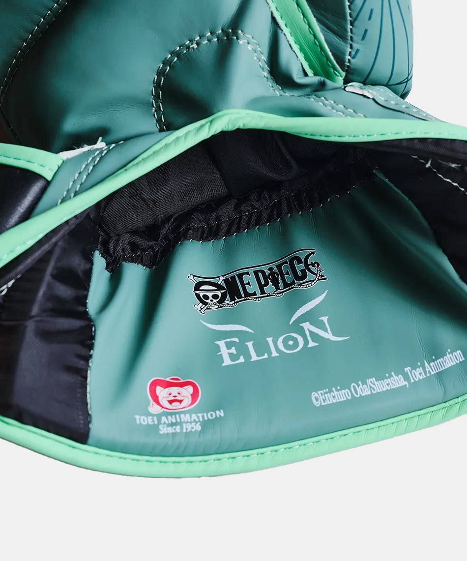 Elion X One Piece Zoro Guantoni da Boxe - Verde