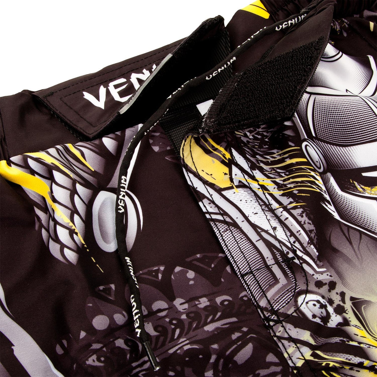 Venum Viking 2.0 kurze Fightshorts - Schwarz/Gelb