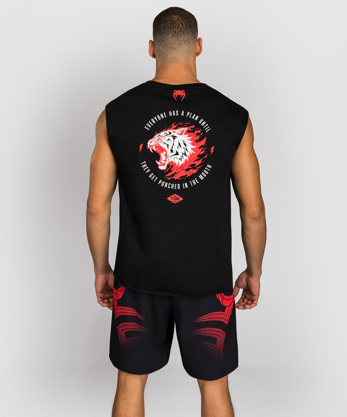 T-shirt sans manches Venum x Mike Tyson Tiger - Noir Profond