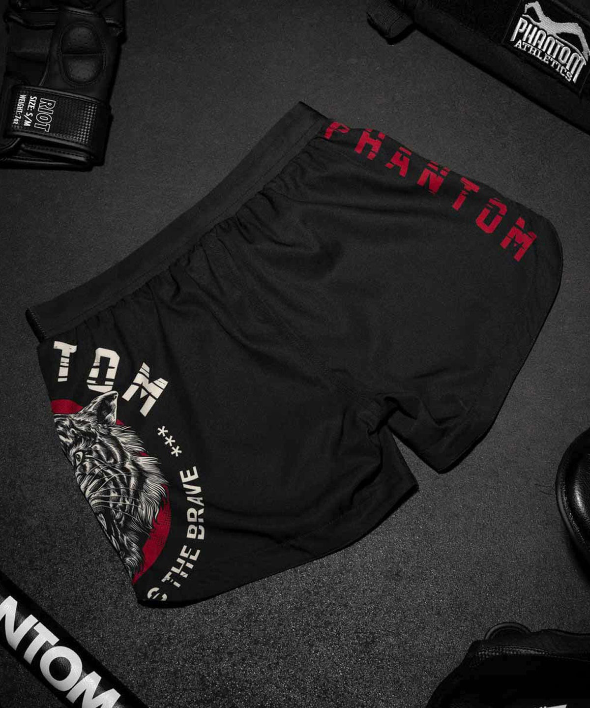 Phantom Athletics Fusion Tiger Unit Fightshorts - Schwarz