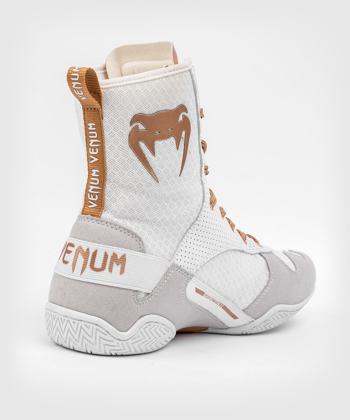VENUM ELITE MONOGRAMM BOXSCHUHE – WEISS/GOLD
