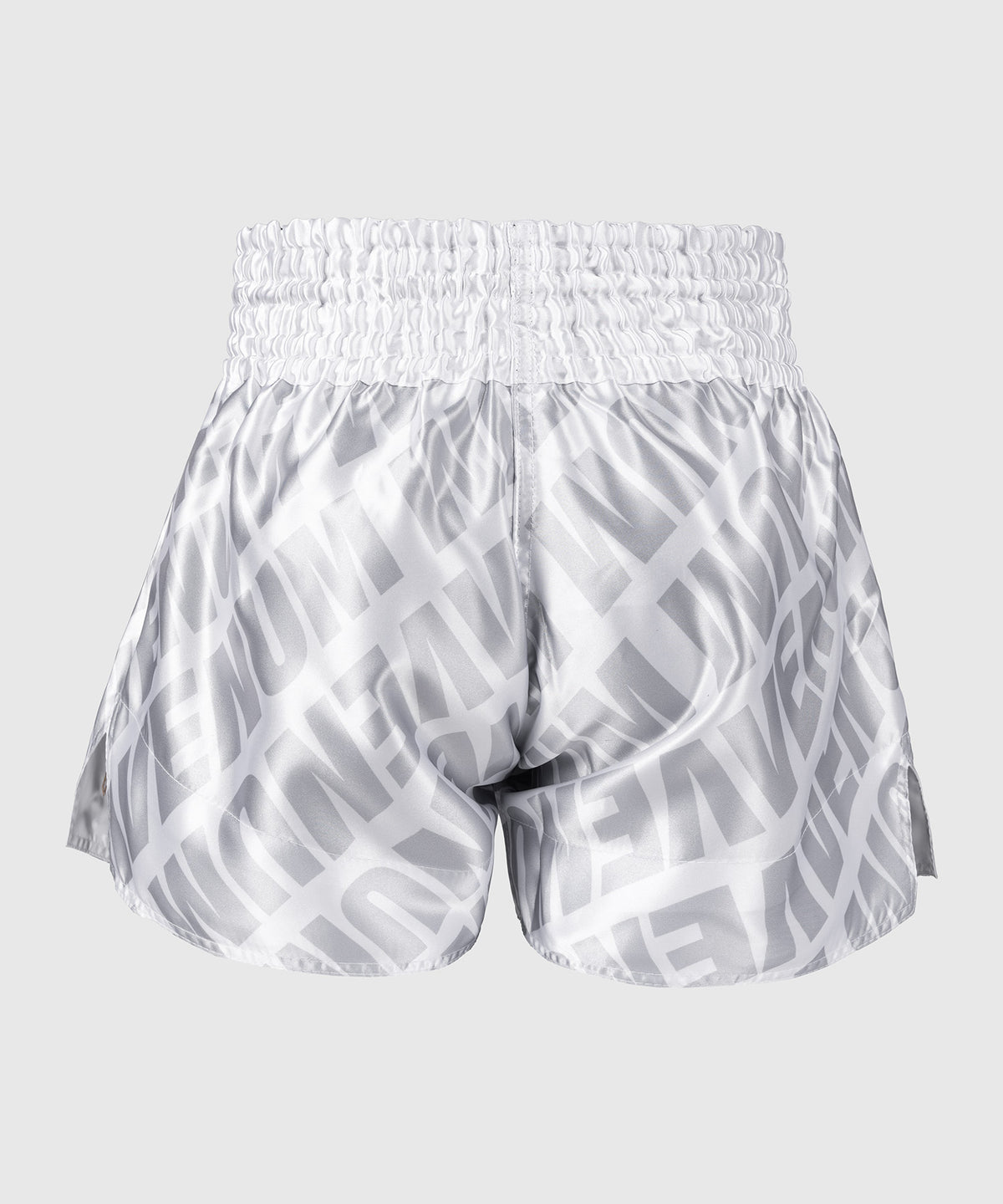 Venum Contender XT Muay Thai Shorts – Weiß/Silber