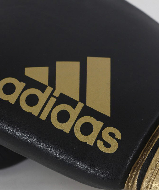 Adidas Hybrid 200 Boxing Gloves - Black/Gold