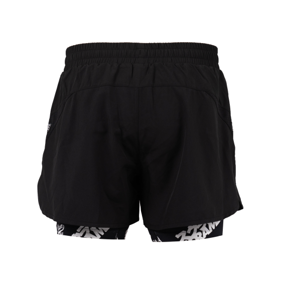 Short de MMA Scramble Dual Layer - Noir