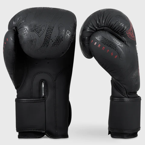 Fumetsu Berserker Boxing Gloves - Black/Red