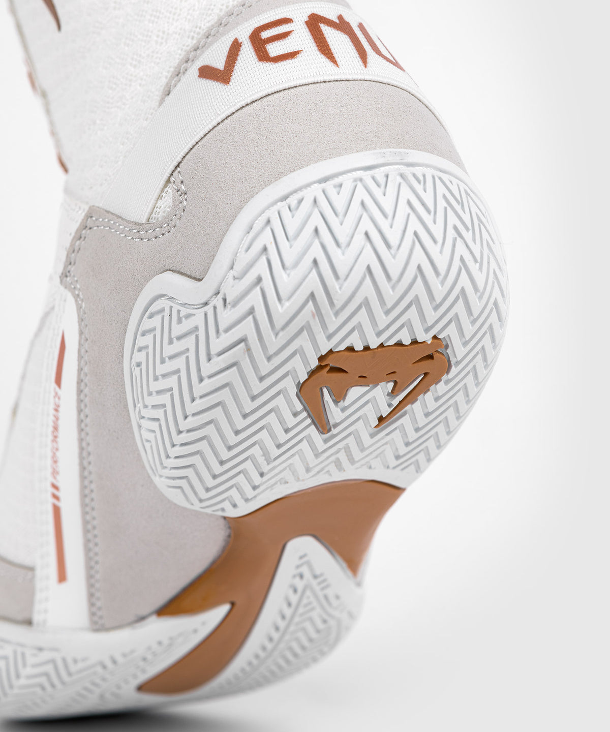 VENUM ELITE MONOGRAMM BOXSCHUHE – WEISS/GOLD