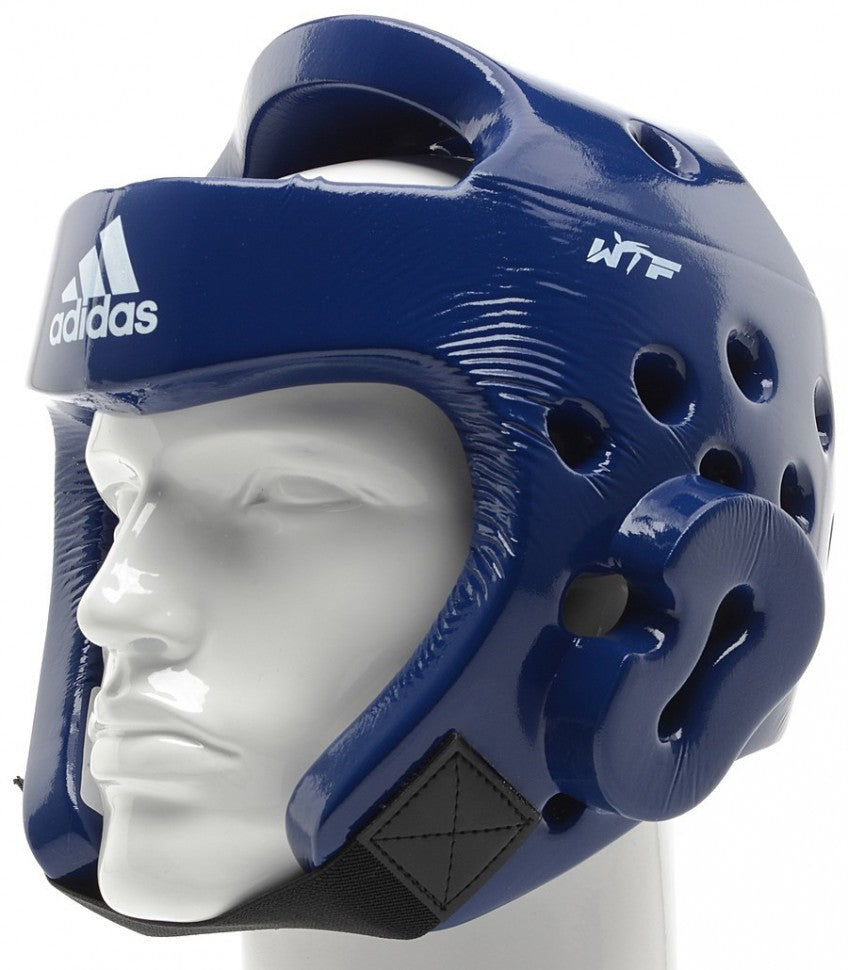 Adidas Taekwondo Casco de Boxeo WTF - Azul