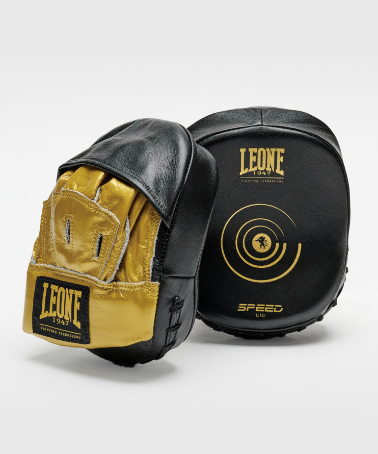 Leone Speed Line Mini Manoplas - Negro/Oro