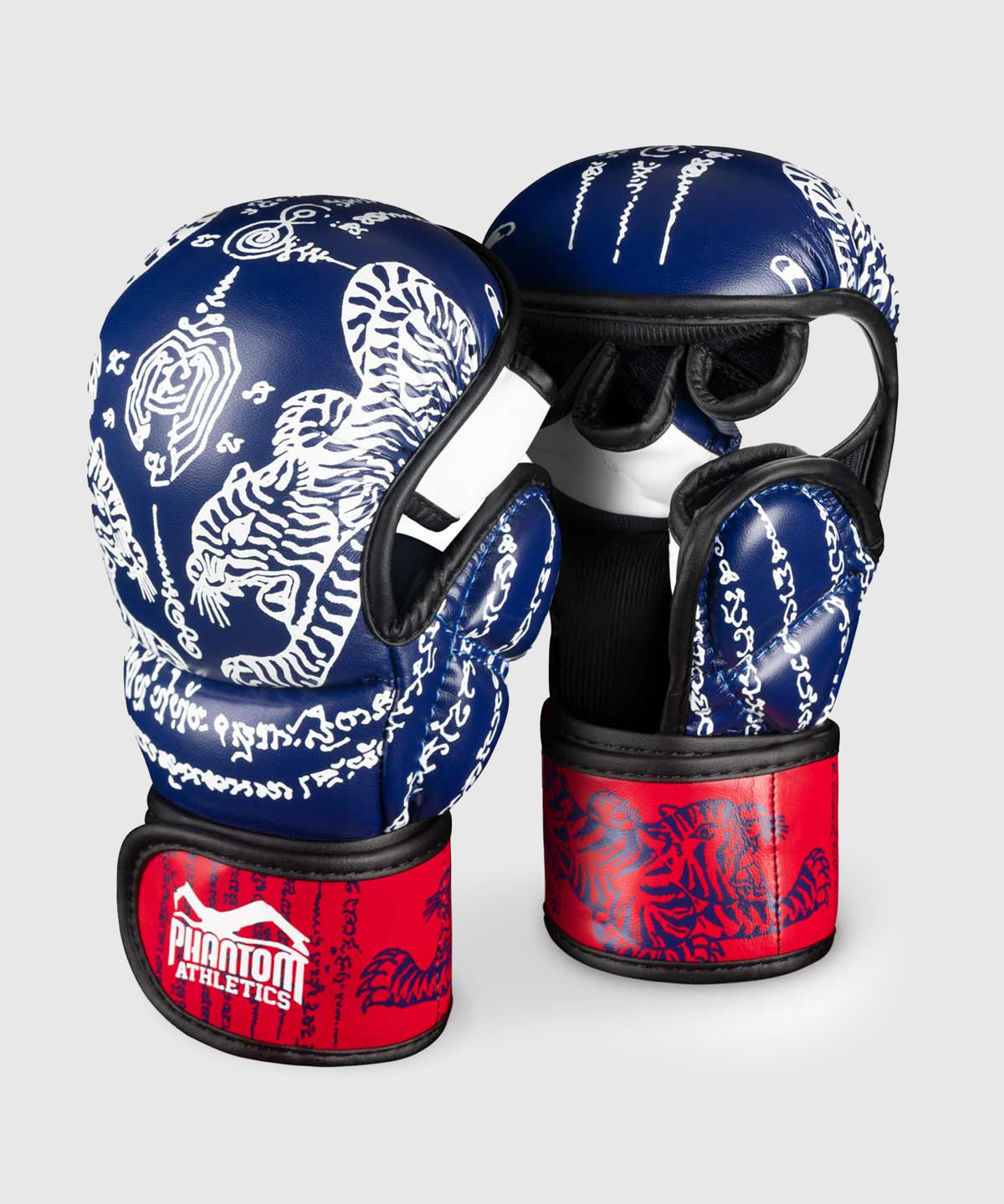 Gants de sparring MMA Muay Thai Phantom Athletics - Bleu/Rouge