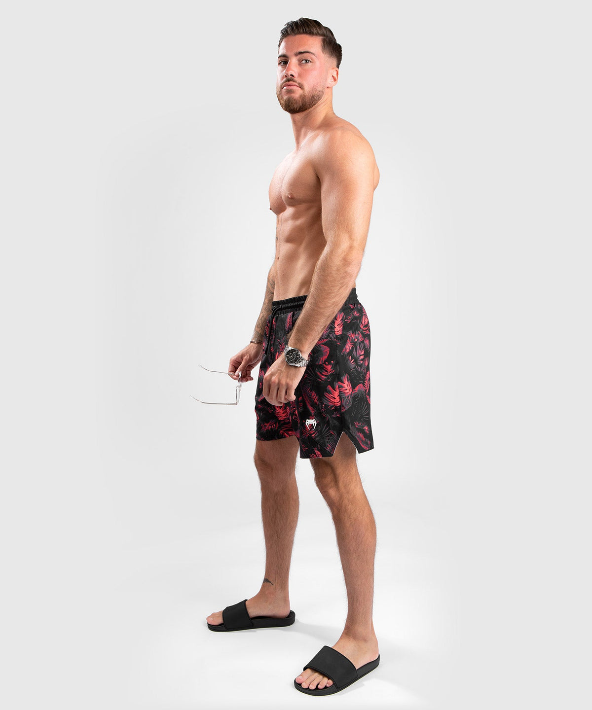 Venum Bali Jungle Swim Shorts - Red
