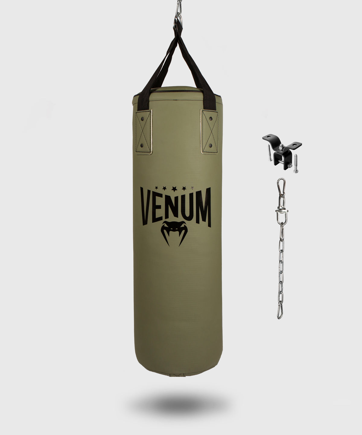 Venum Origins Boxsack - Khaki/Schwarz (inkl. Deckenhalterung)