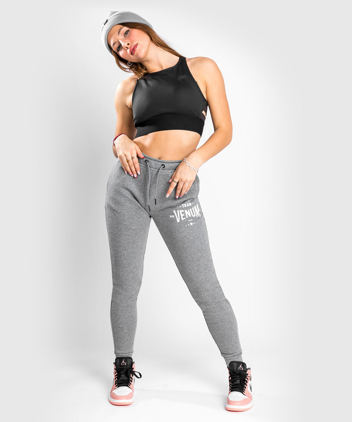 Venum Team 2.0 Jogging Pants - Women's - Light Heather Grey
