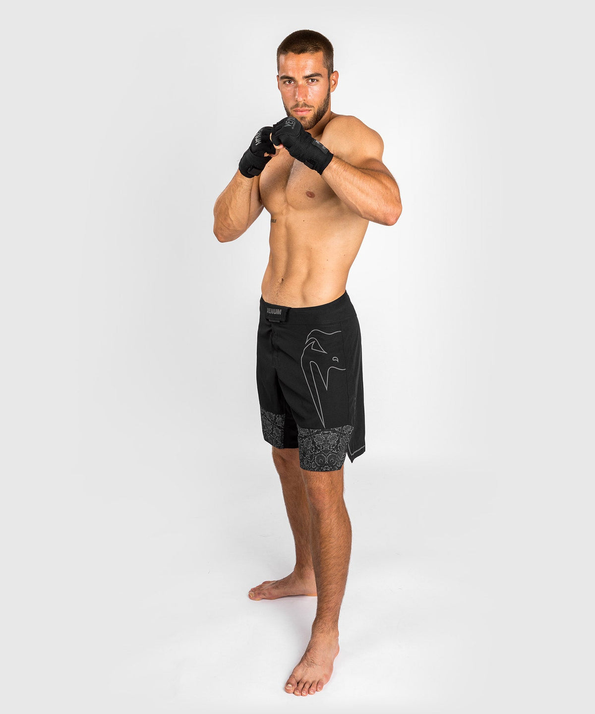 Short de MMA Réfléchissant Light 4.0 Venum - Noir/Noir
