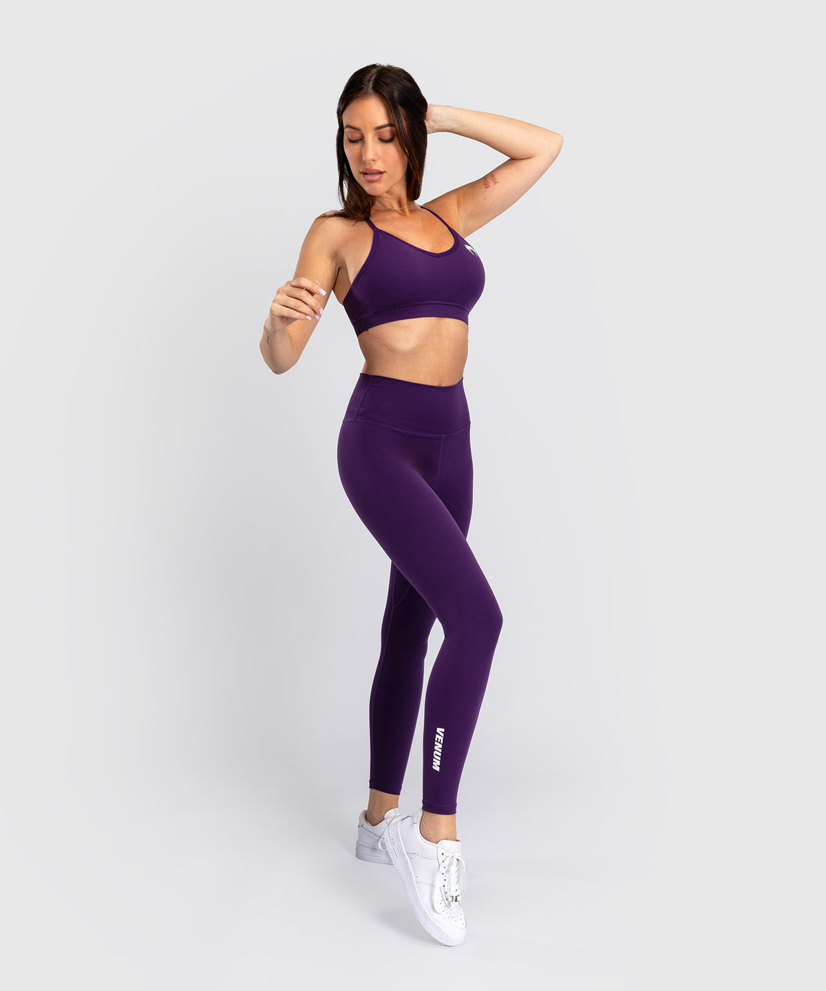 Venum Essential Damen Lifestyle Leggings - Dunkelviolett