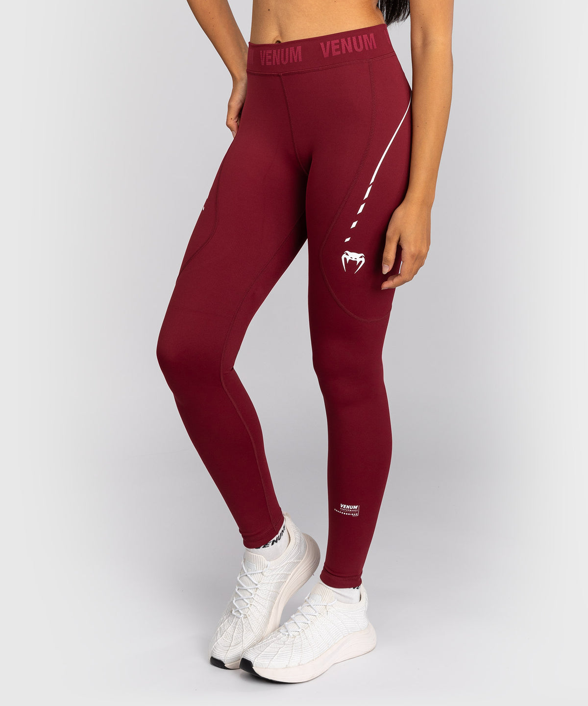 Venum Adrenaline Leggings Mujer – Burdeos/Rosa