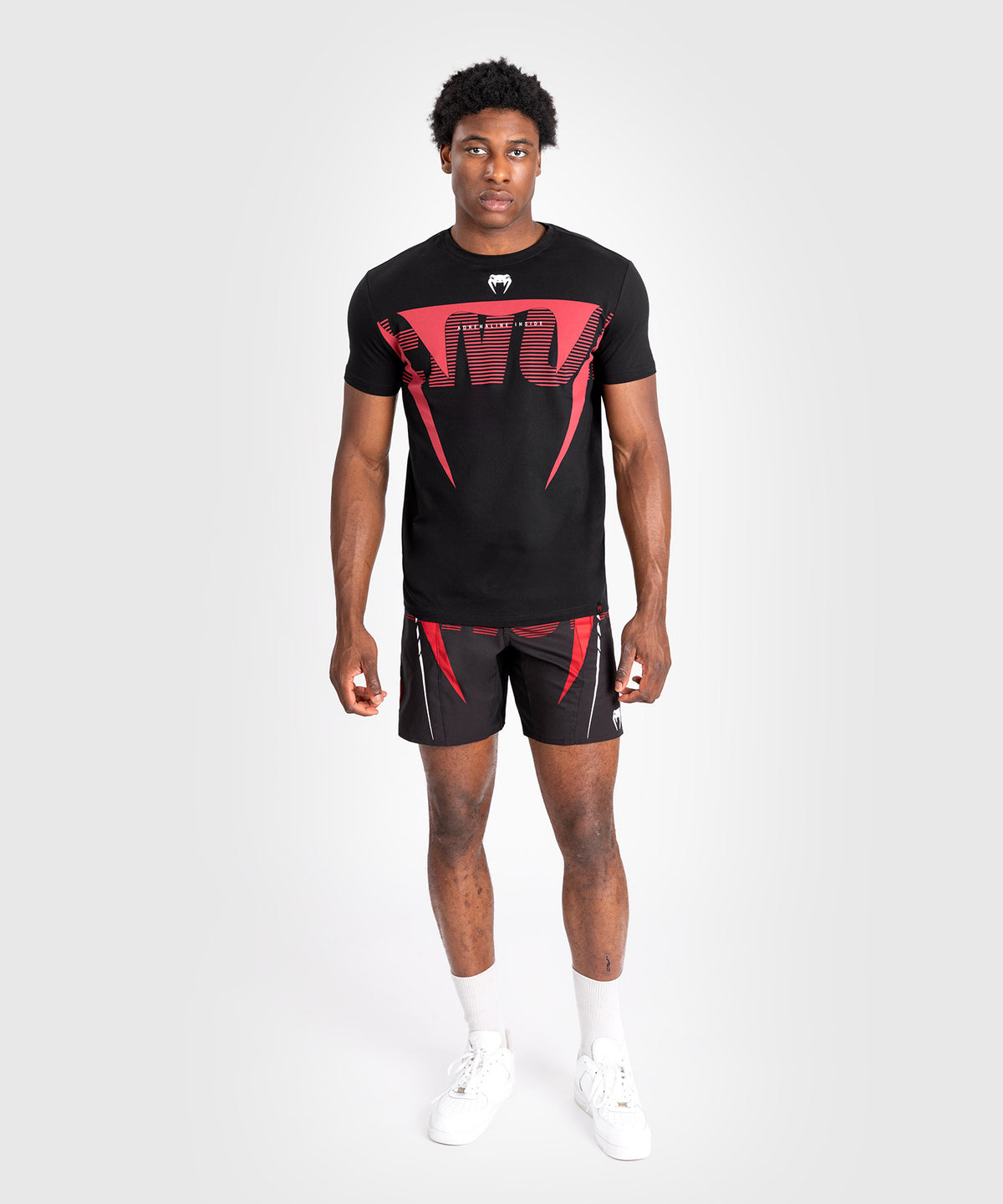Venum Adrenaline Camiseta de Manga Corta para Hombre - Rojo