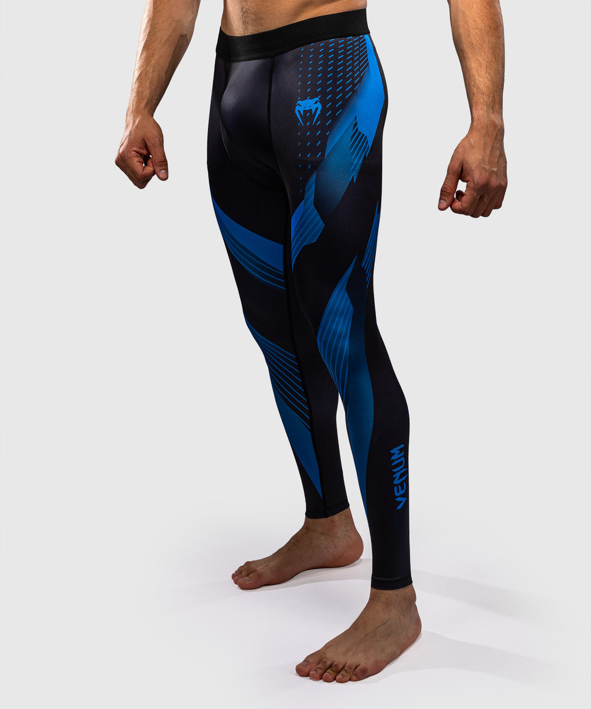 Venum No-Gi 6.0 Spats - Schwarz/Blau