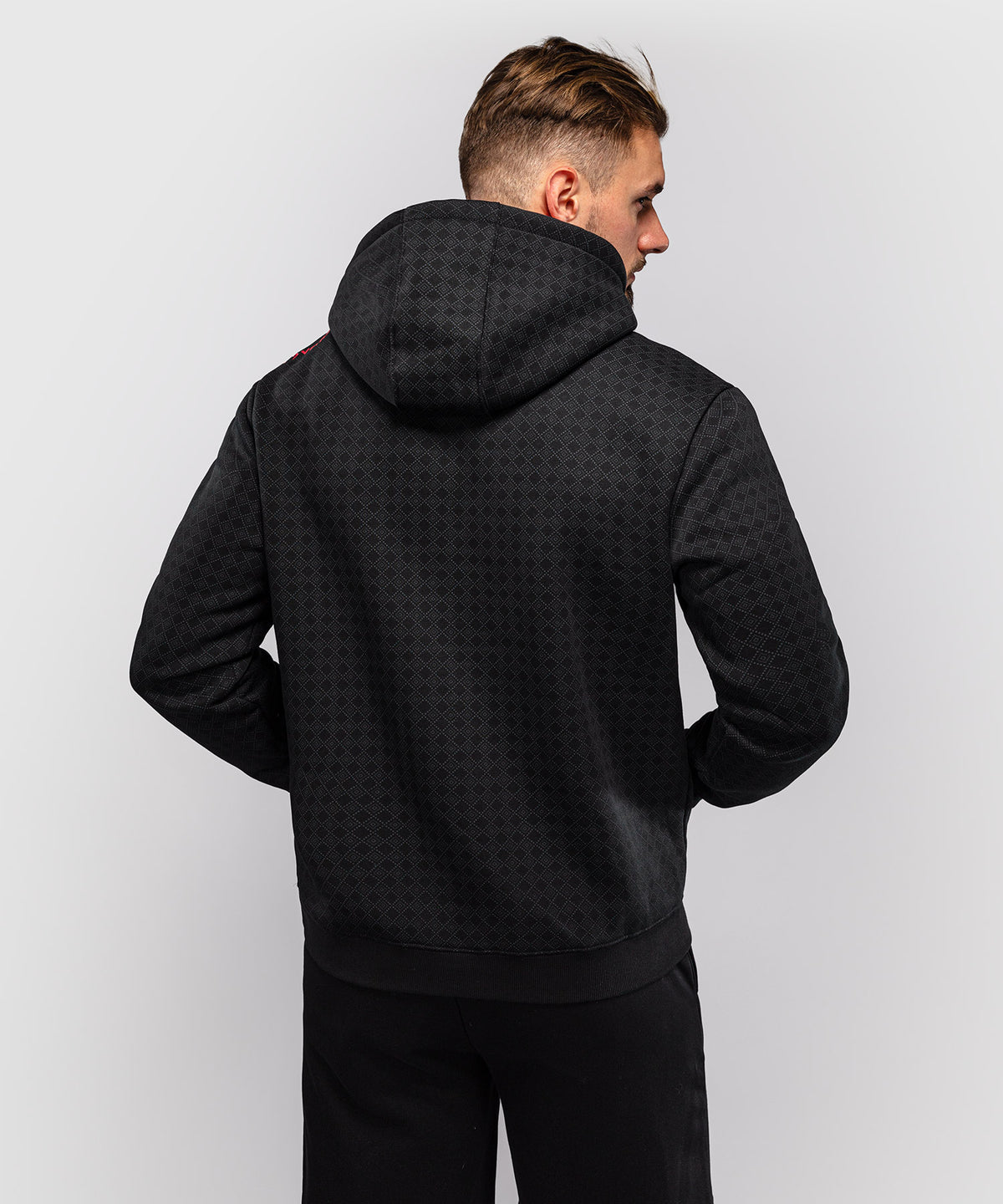 Venum x Roger Gracie Signature Kapuzenpullover - Schwarz/Rot