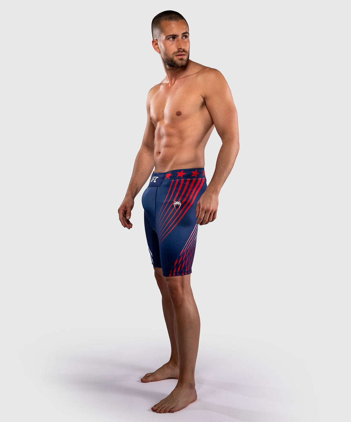 Official UFC Freedom 250 by Venum Authentic Fight Night Short Vale Tudo pour homme - Bleu