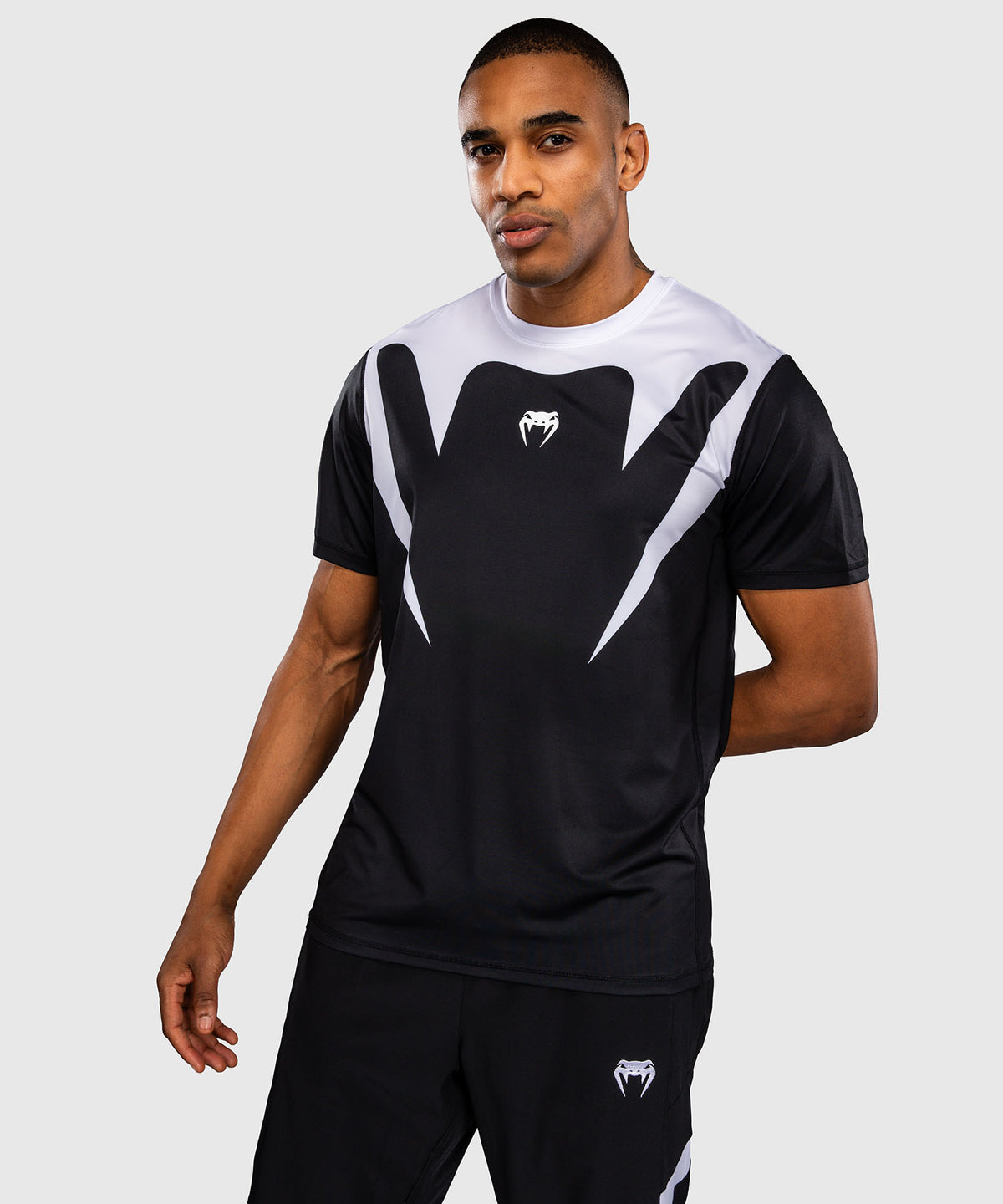 Venum Attack 90 Dry-Tech T-Shirt - White/Black
