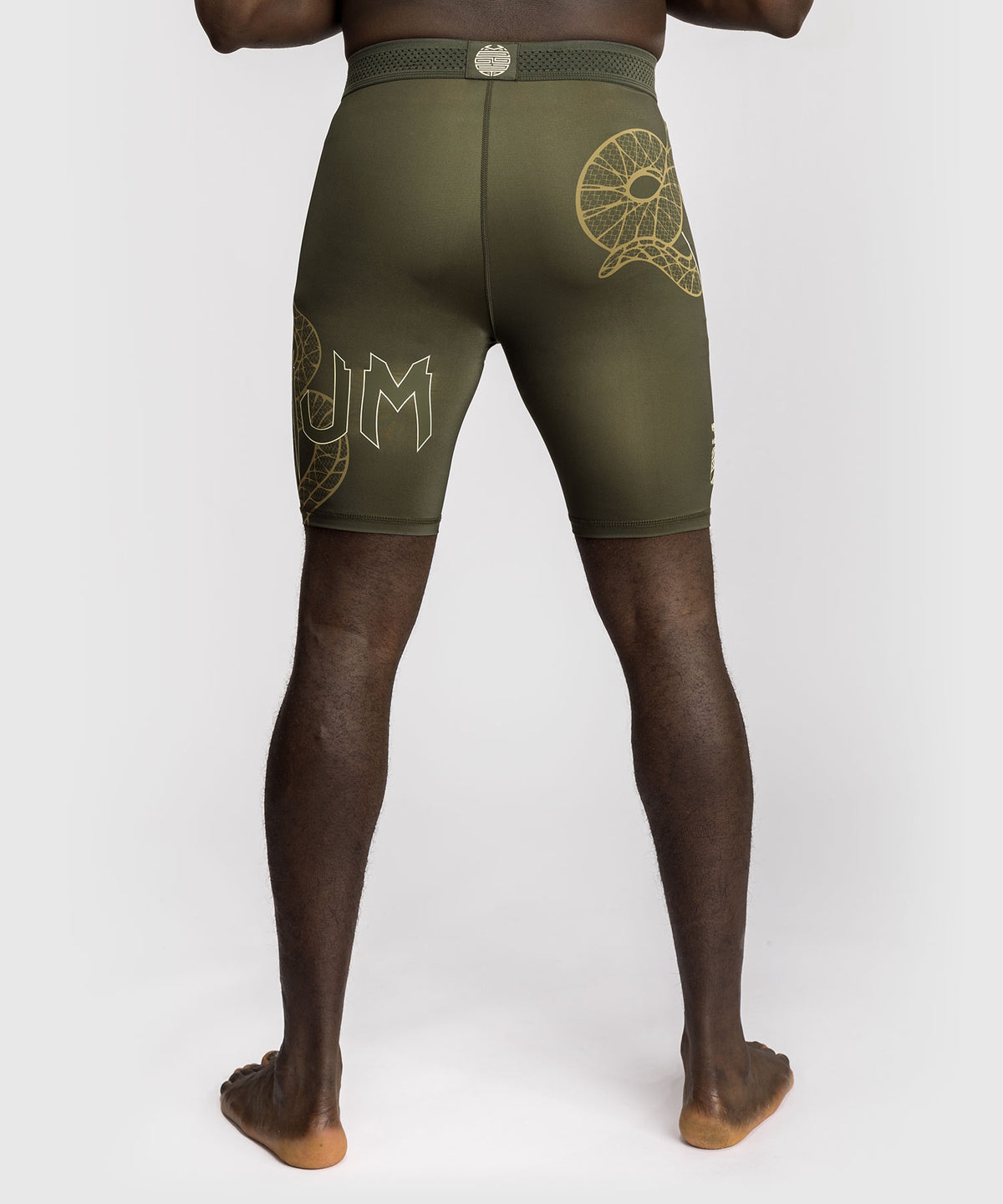 Venum Serpenti Vale Tudo Shorts - Khaki/Bronze/Ivory