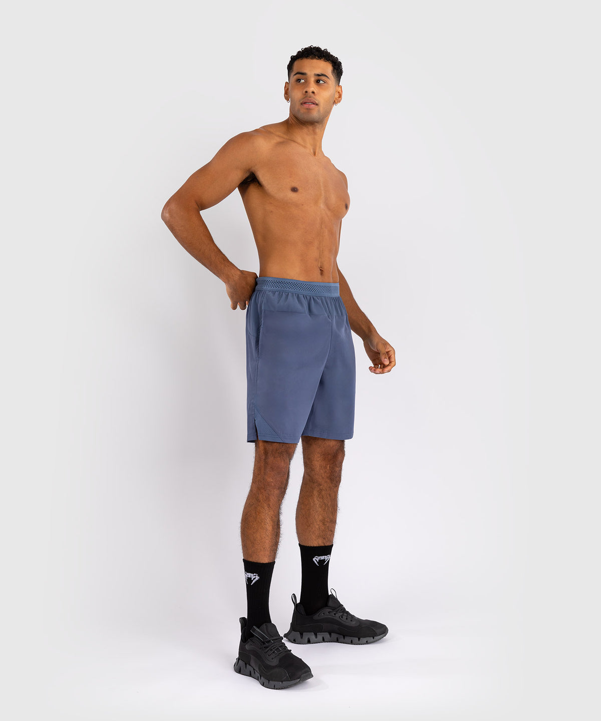 Venum G-Fit Air Pantalones Cortos de Entrenamiento para Hombre - Azul Nublado