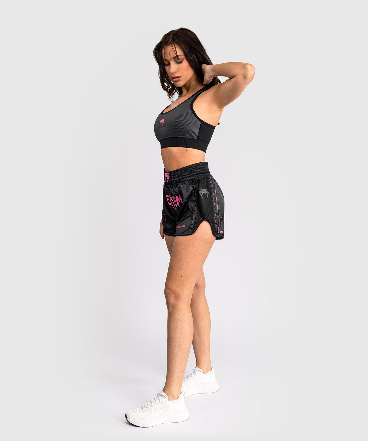 Venum Tactical XT Muay Thai Shorts für Frauen - Schwarz/Sturmgrau