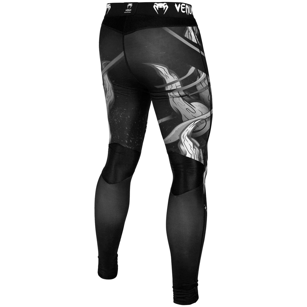 Venum Devil Compression Pants - White/Black