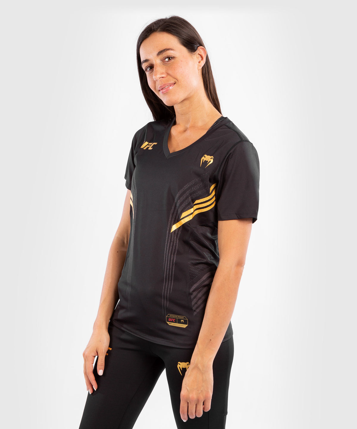 Maglia Tecnica Donna UFC Venum Authentic Fight Night - Campione