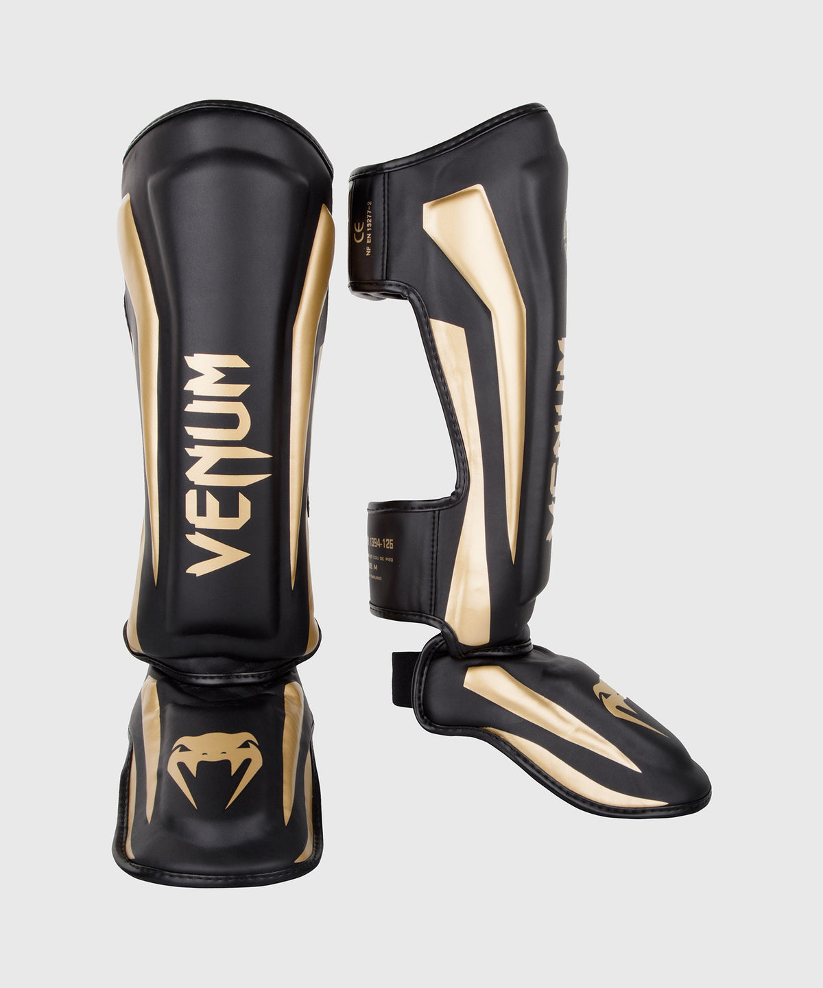 Parastinchi con parapiede Venum Elite - Neri/Oro