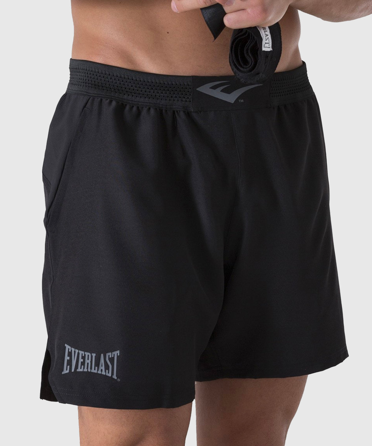 Everlast Pantalones Cortos de Entrenamiento - Negro
