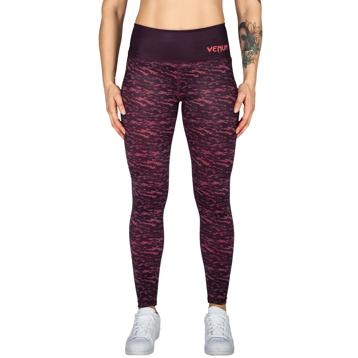 Legging Femme Venum Camoline - Noir/Corail - Exclusivité
