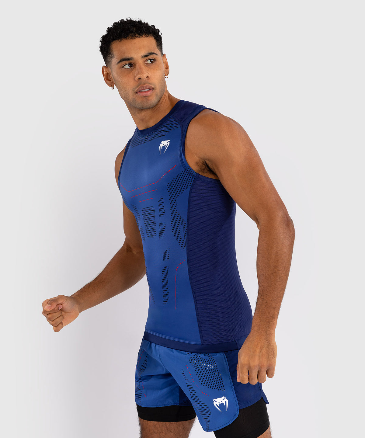 Venum Technical 3.0 Camiseta Sin Mangas Rashguard - Azul Noche