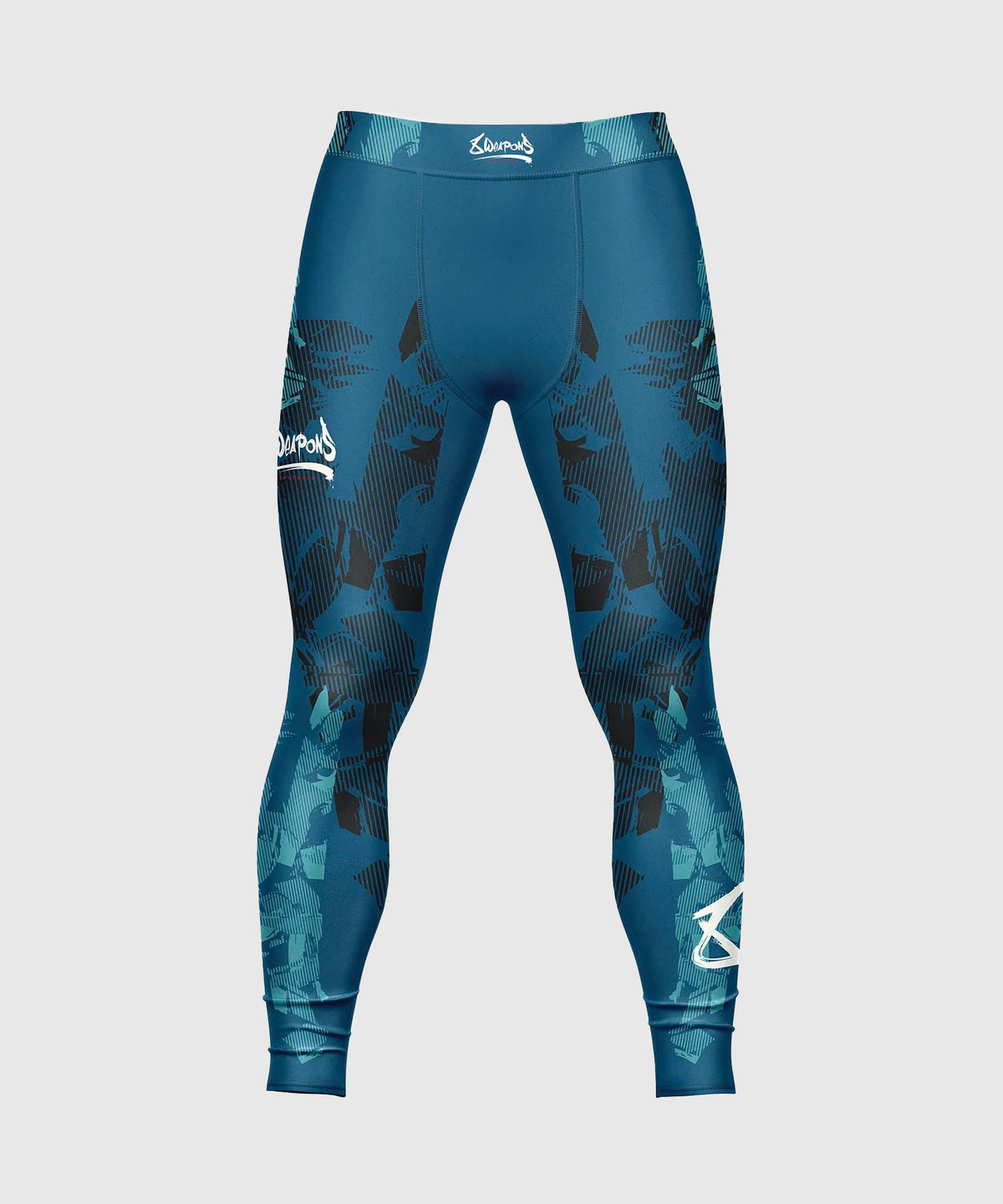 8 Weapons Hit 2.0 Pantaloni a Compressione - Blu