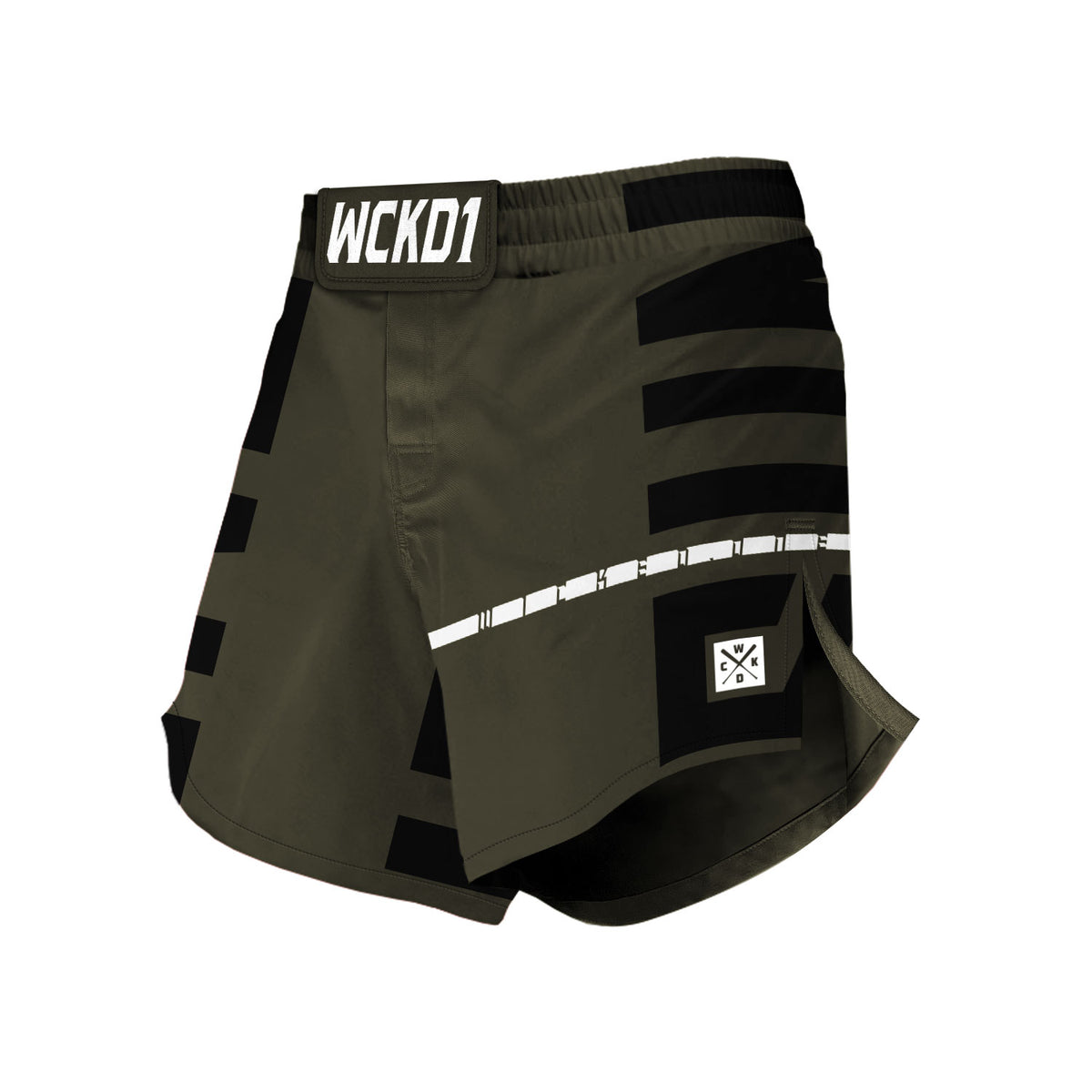 Wicked One Element Klaz Fight Shorts - Khaki
