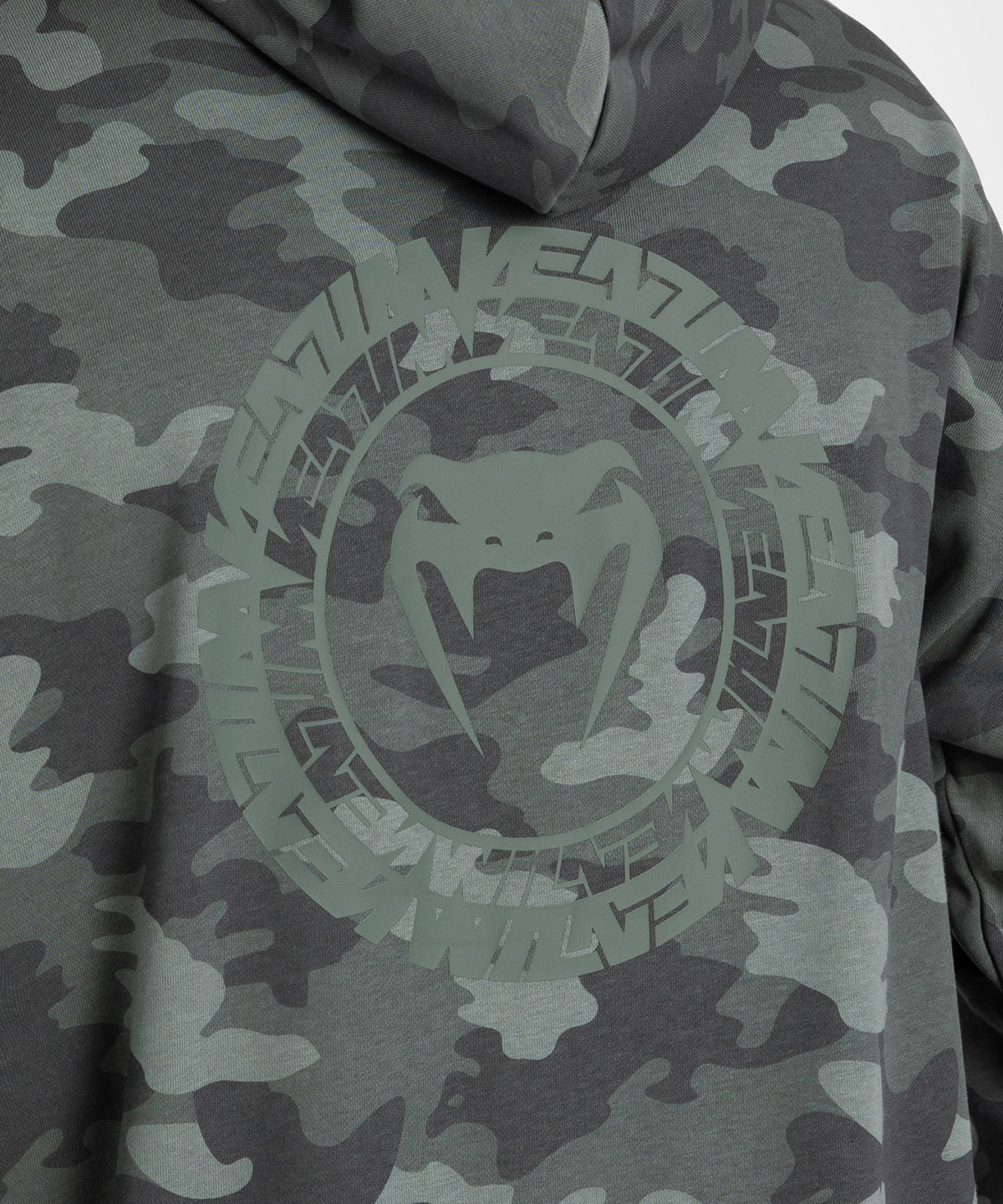 Venum Vortex XL Sudadera Con Capucha para Hombre - Camuflaje Caqui