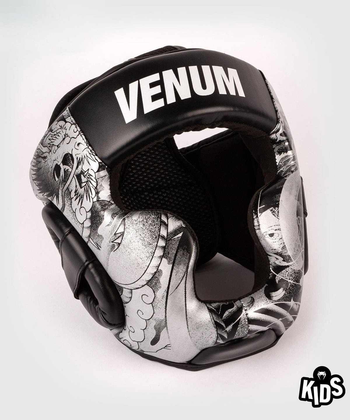 Venum YKZ21 Boxing Helmet - Child - Black/White