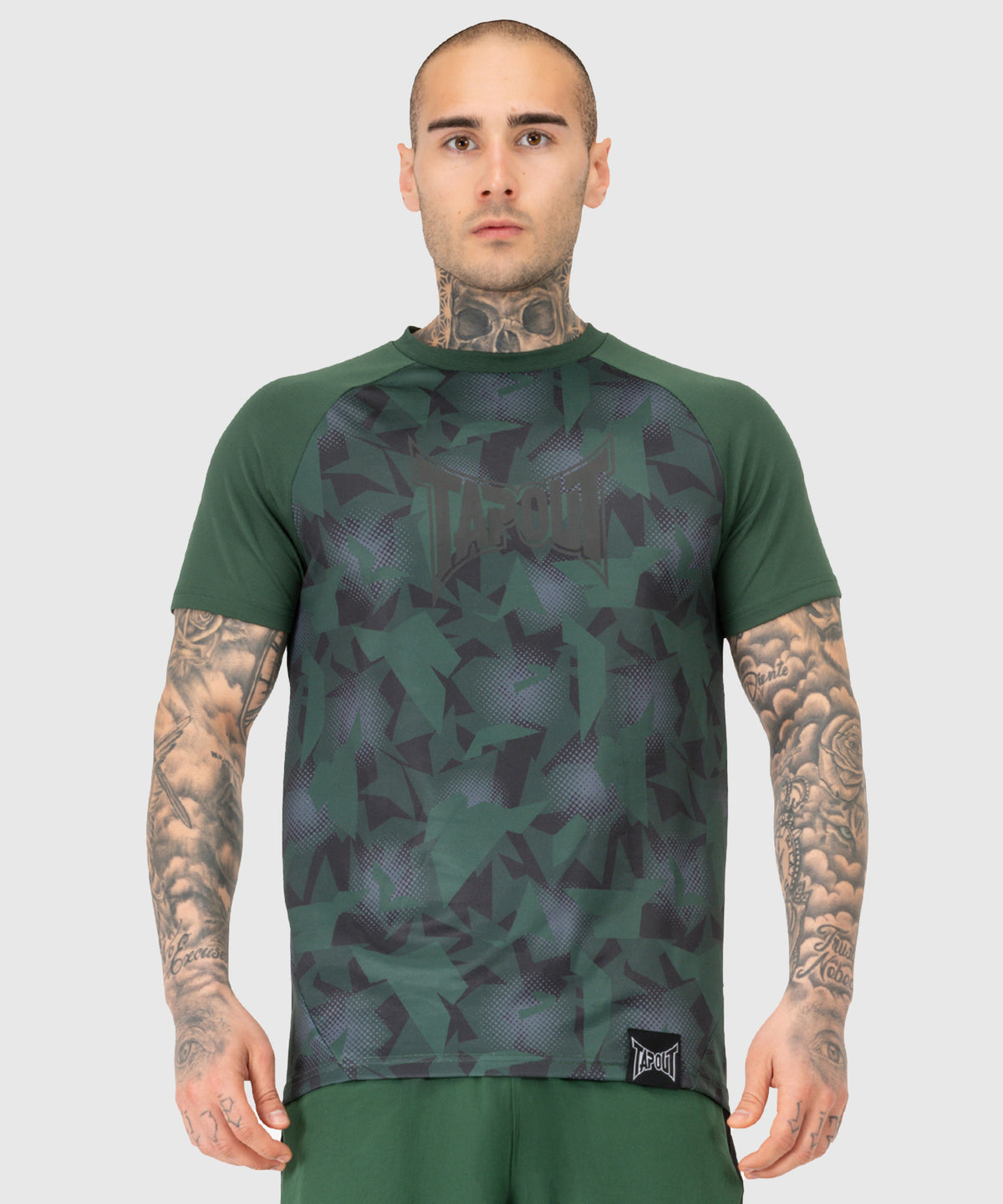 Tapout Training Graphic T-shirt - Nero/Verde